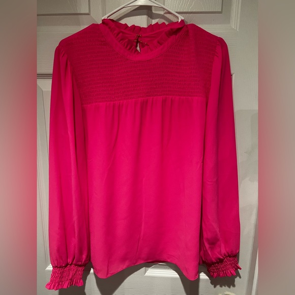 NWT Lilly Pulitzer pink blouse - Picture 2 of 4